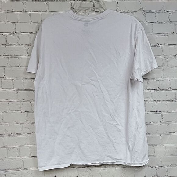 Retro Tom & Jerry Famous Cat Mouse Comedy Adventure White Graphic Tee Pop Art - Picture 4 of 4